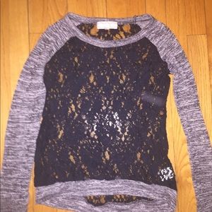 Black and Gray Sweater